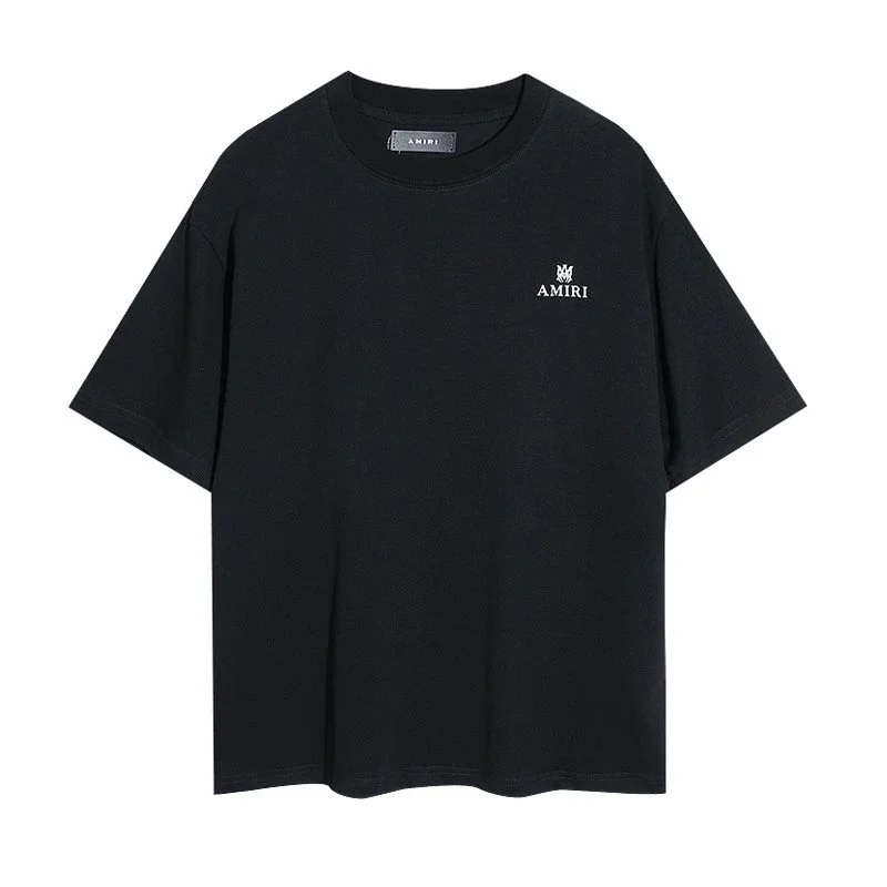 Amiri Amiri AMRI Logo Black T-Shirt Black - 1