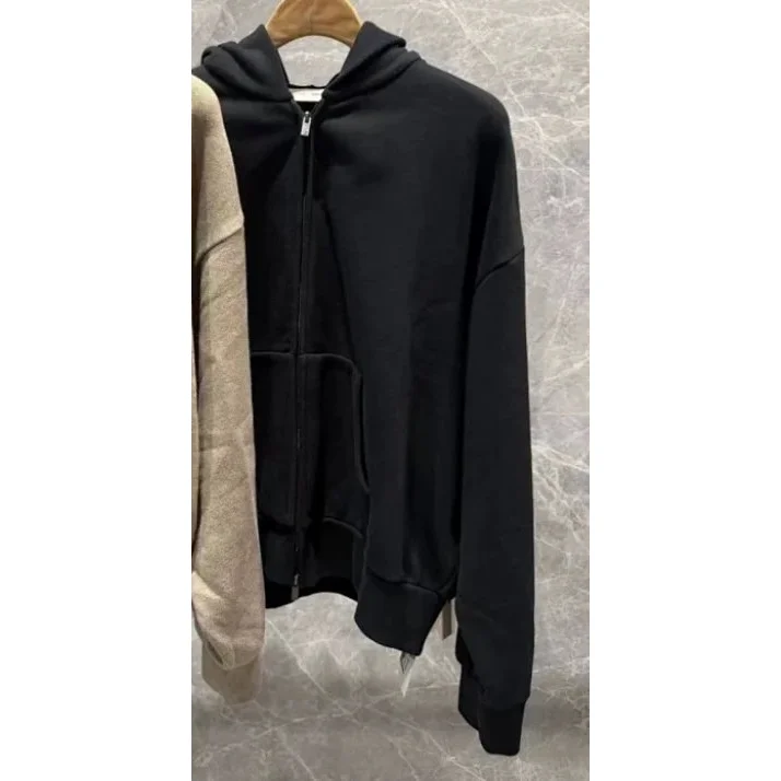 Other Black Zip-Up Hoodie Black - 1