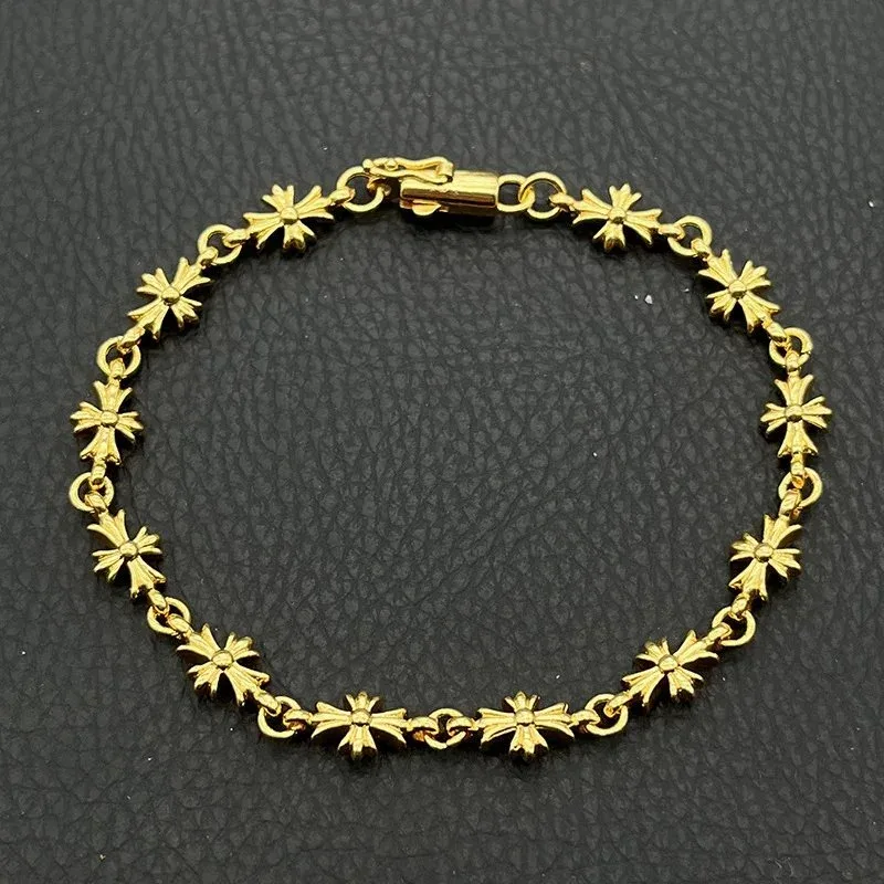 Chrome Hearts Chrome Hearts CH Cross SL01 Gold Bracelet Gold - 1