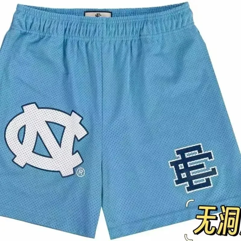Other Sky Blue UNC Logo Mesh Shorts Blue - 1