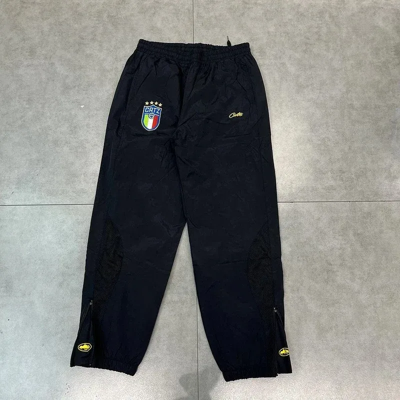 Other Black Italy National Team Track Pants Black - 1