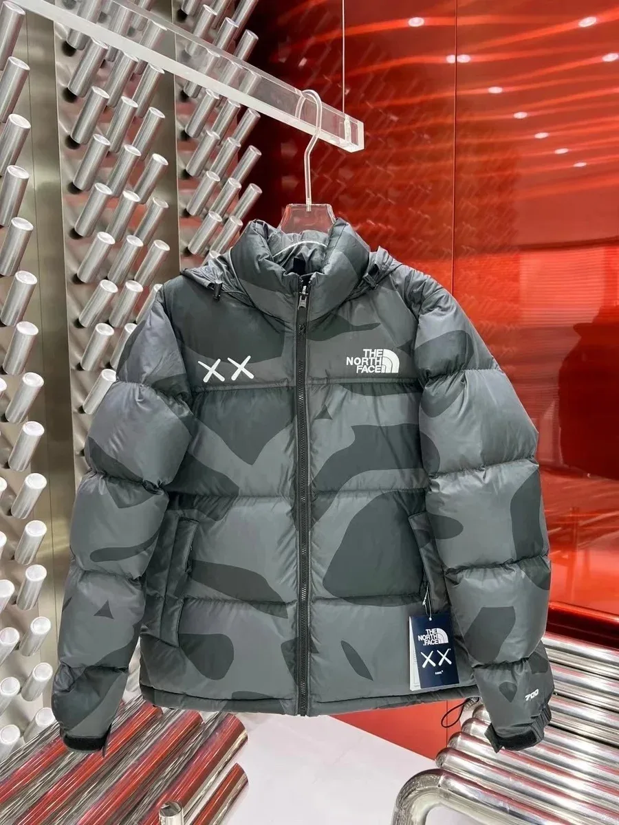 The North Face The North Face Nuptse XX Black Camo Parka Black - 1