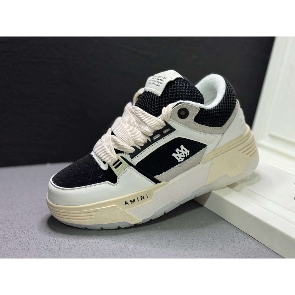 Amiri Amiri AMRI B-2 White/Black Sneakers White - 1