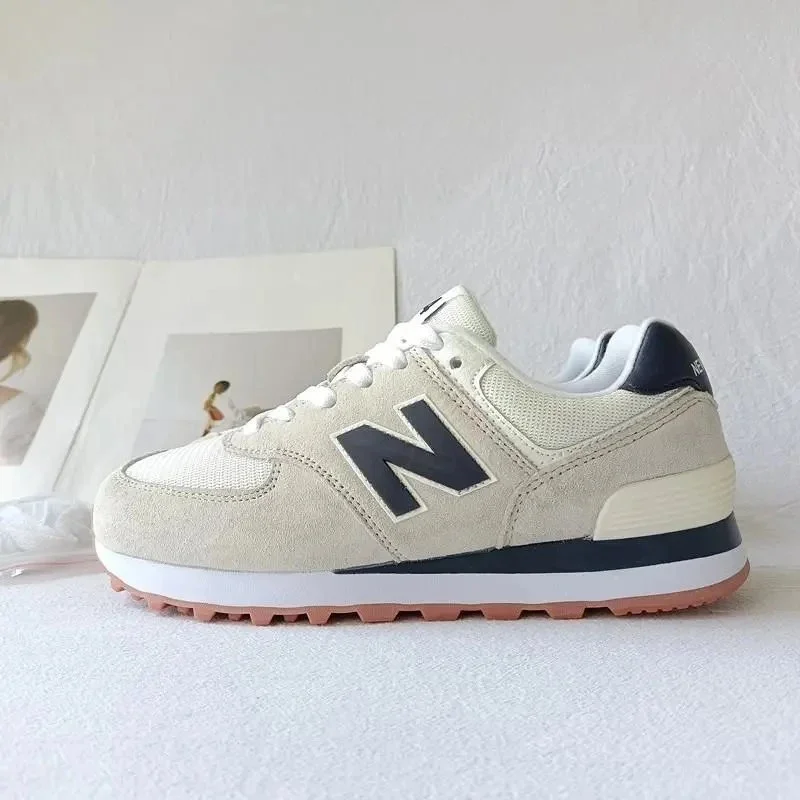 New Balance New Balance 574 ML574 Sail/Black Sneakers Beige - 1