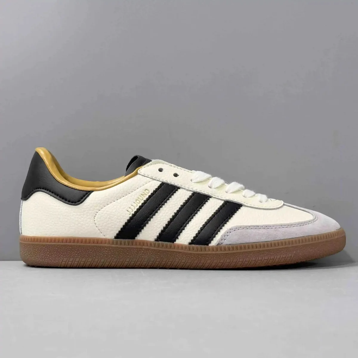 Adidas Adidas Samba White/Black Gum Sole Sneakers White - 1