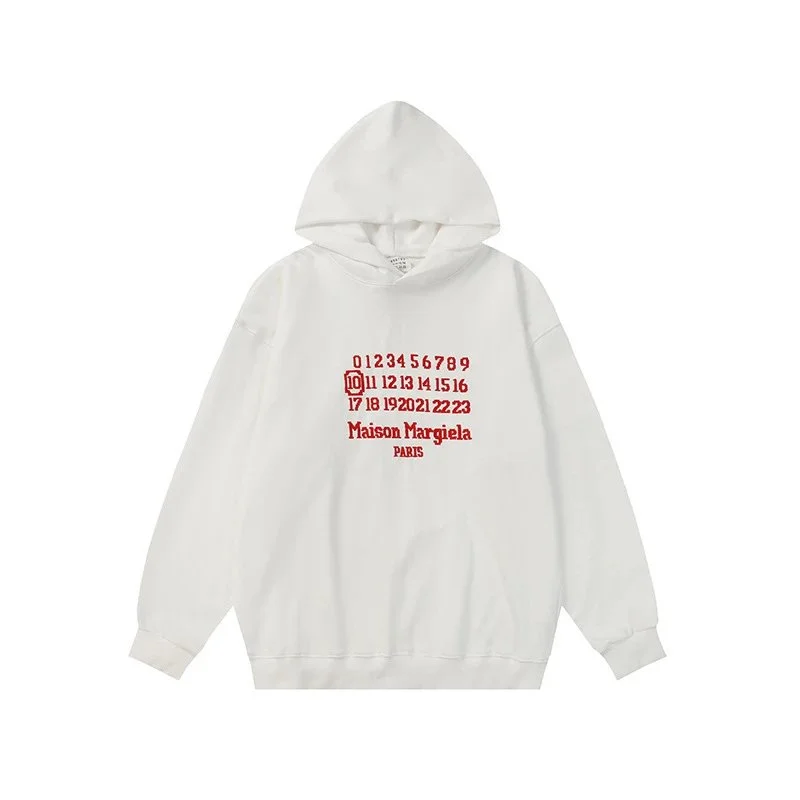 Maison Margiela Maison Margiela White Hoodie White