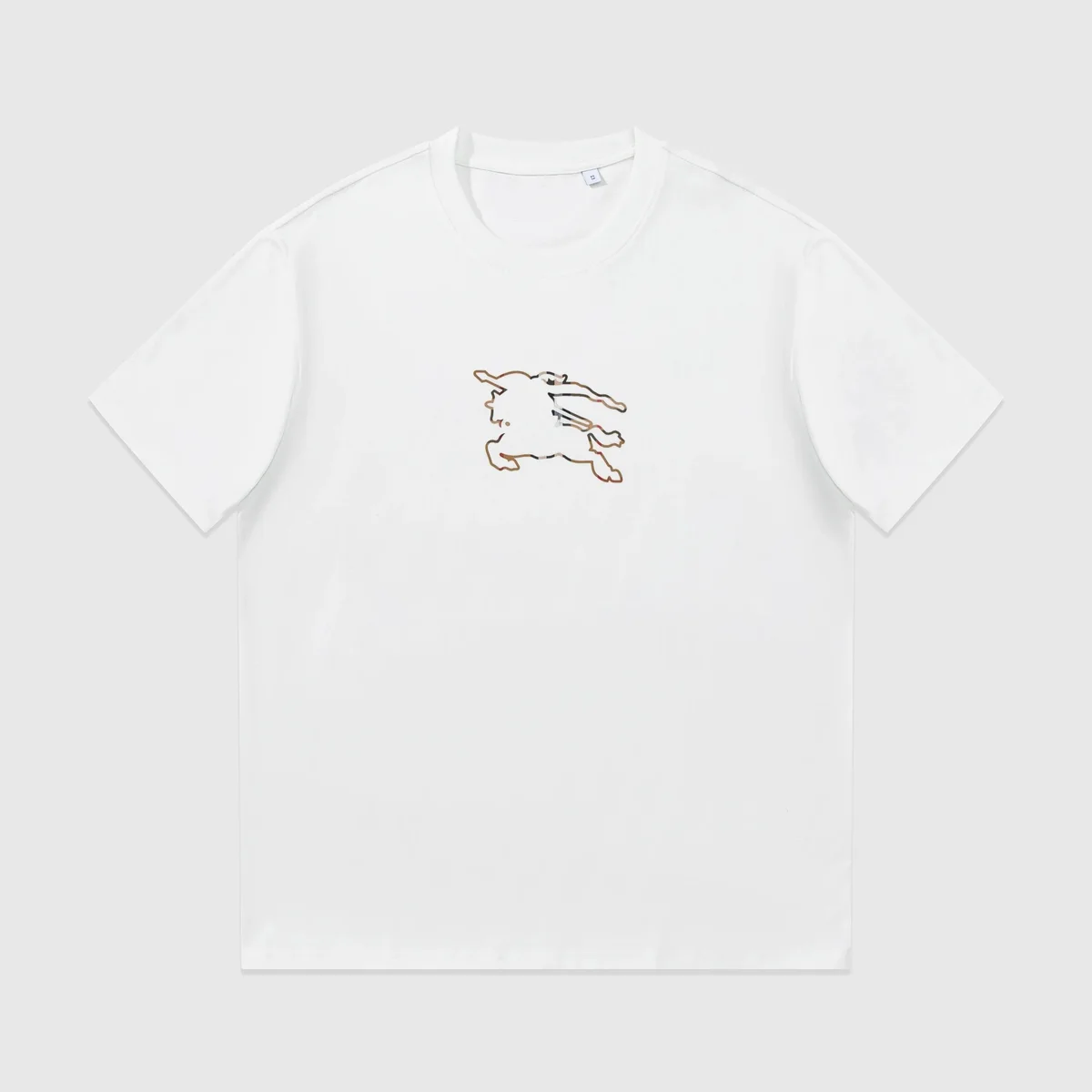 Other White Horse Outline T-Shirt White - 1