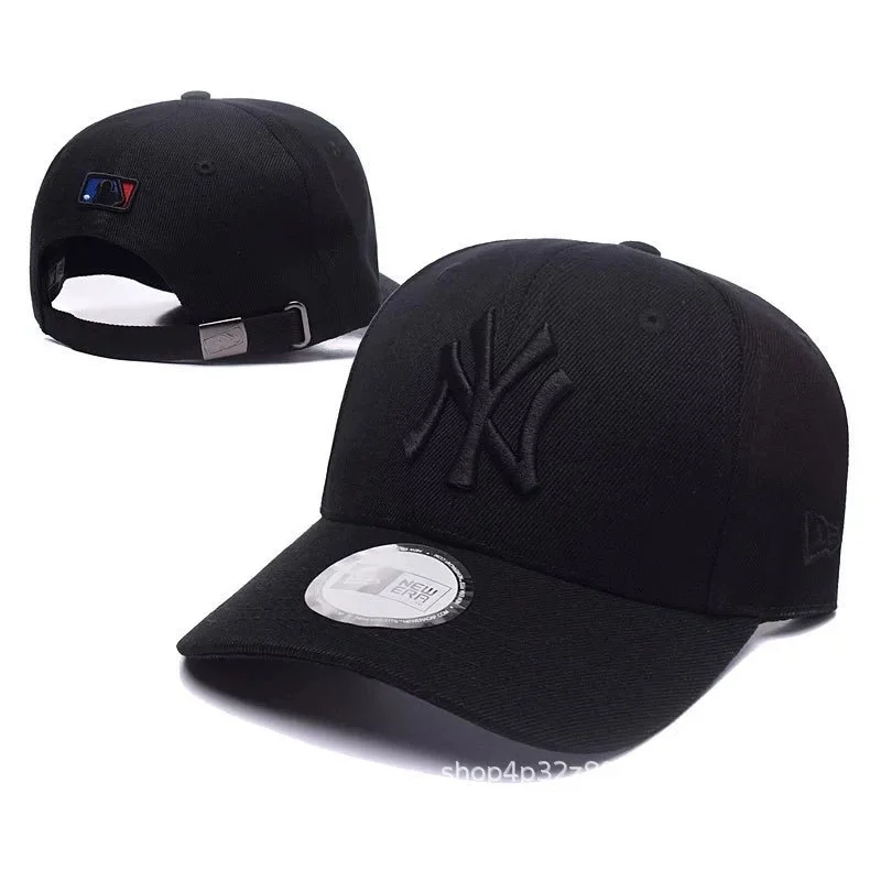New Era New Era 59FIFTY NY Yankees Black Cap Black - 1