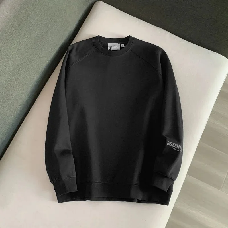 Fear of God Fear of God Essentials Black Sweatshirt Black - 1