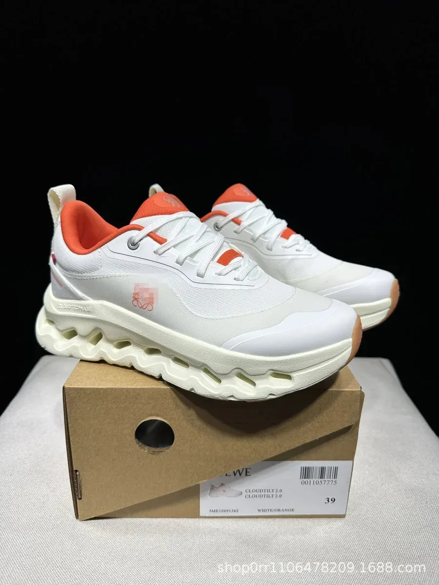 Loewe Loewe CloudTilt 2.0 White/Orange Sneakers White - 1