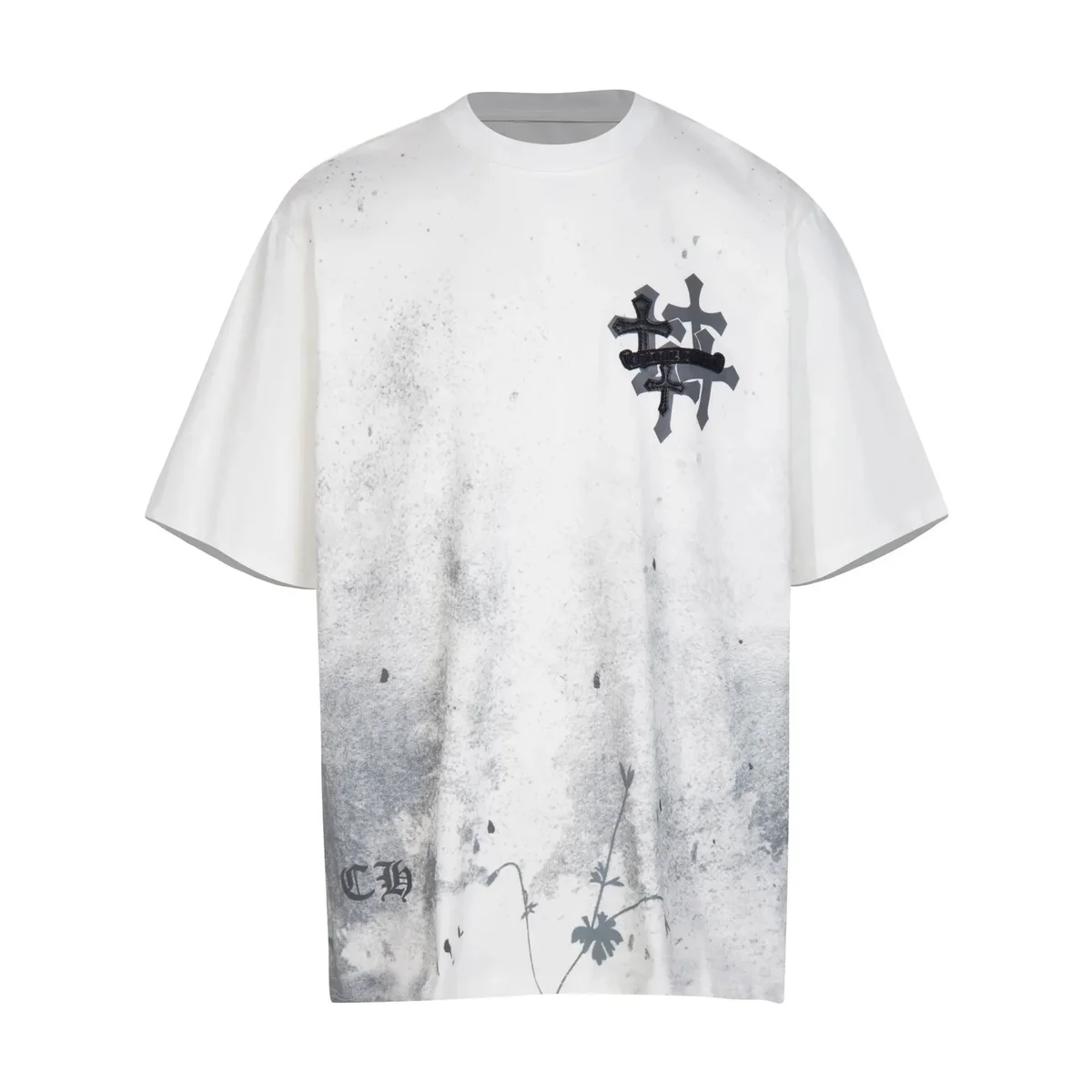 Chrome Hearts Chrome Hearts CH Cross White T-Shirt White - 1
