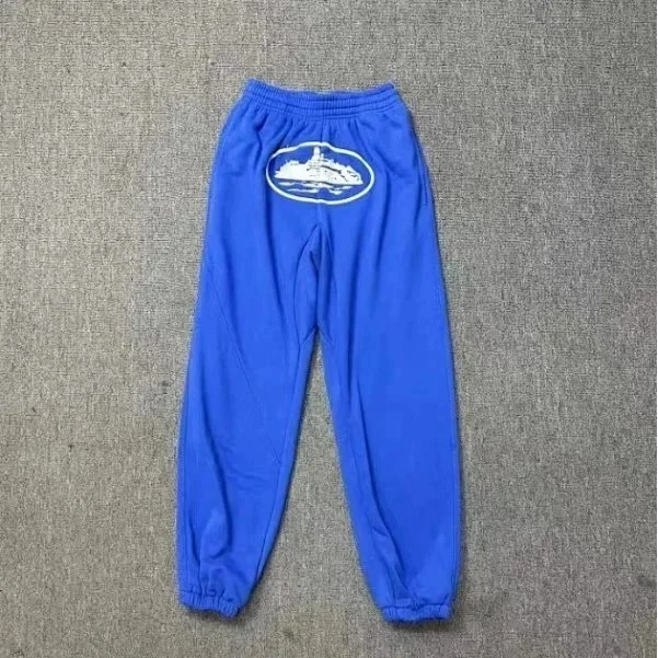Other Blue Boat Print Sweatpants CO-14 Blue - 1