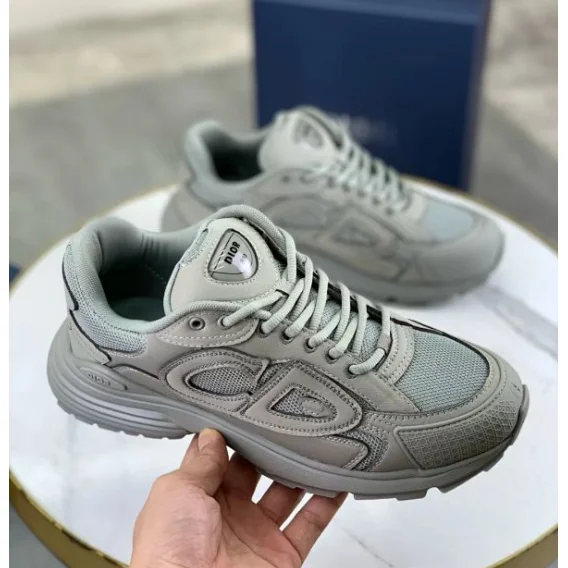 Dior Dior Air Jordan 1 Grey Sneakers Grey - 1