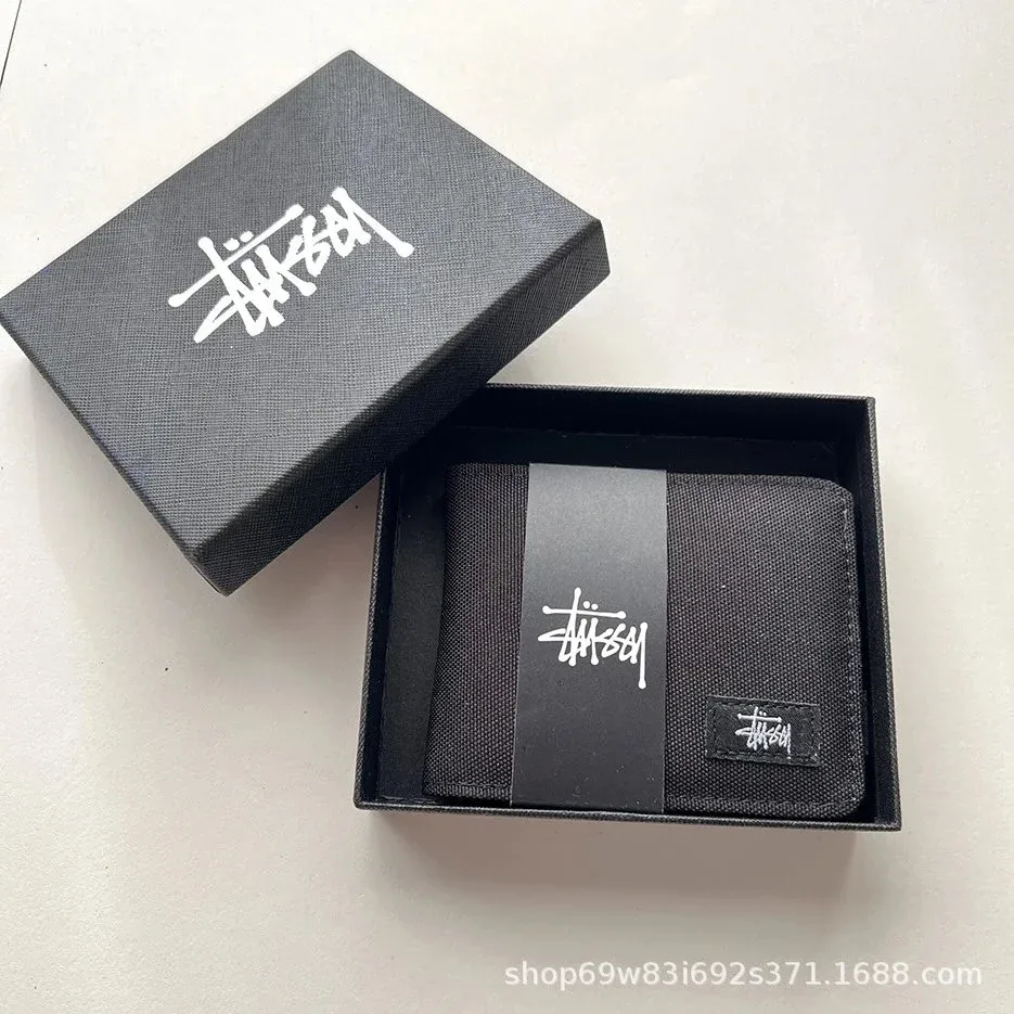 Stussy Stussy Basic Logo Black Short Wallet Black