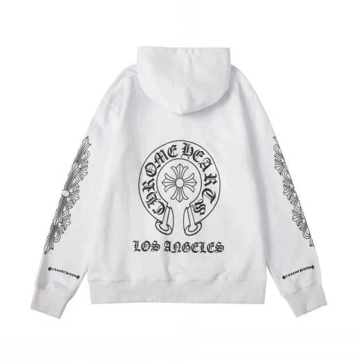 Chrome Hearts Chrome Hearts One Year Los Angeles Hoodie White White - 1