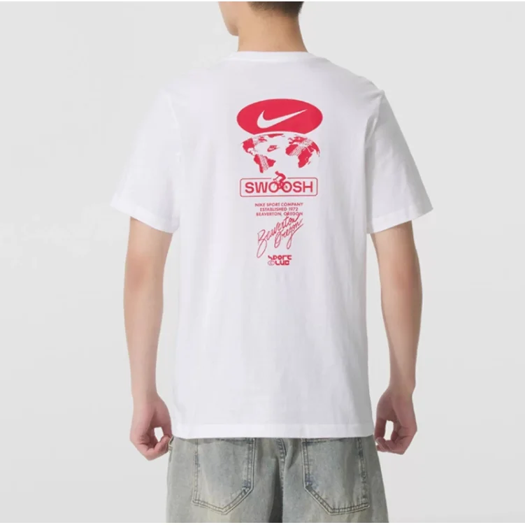 Nike Nike Swoosh White T-Shirt White - 1