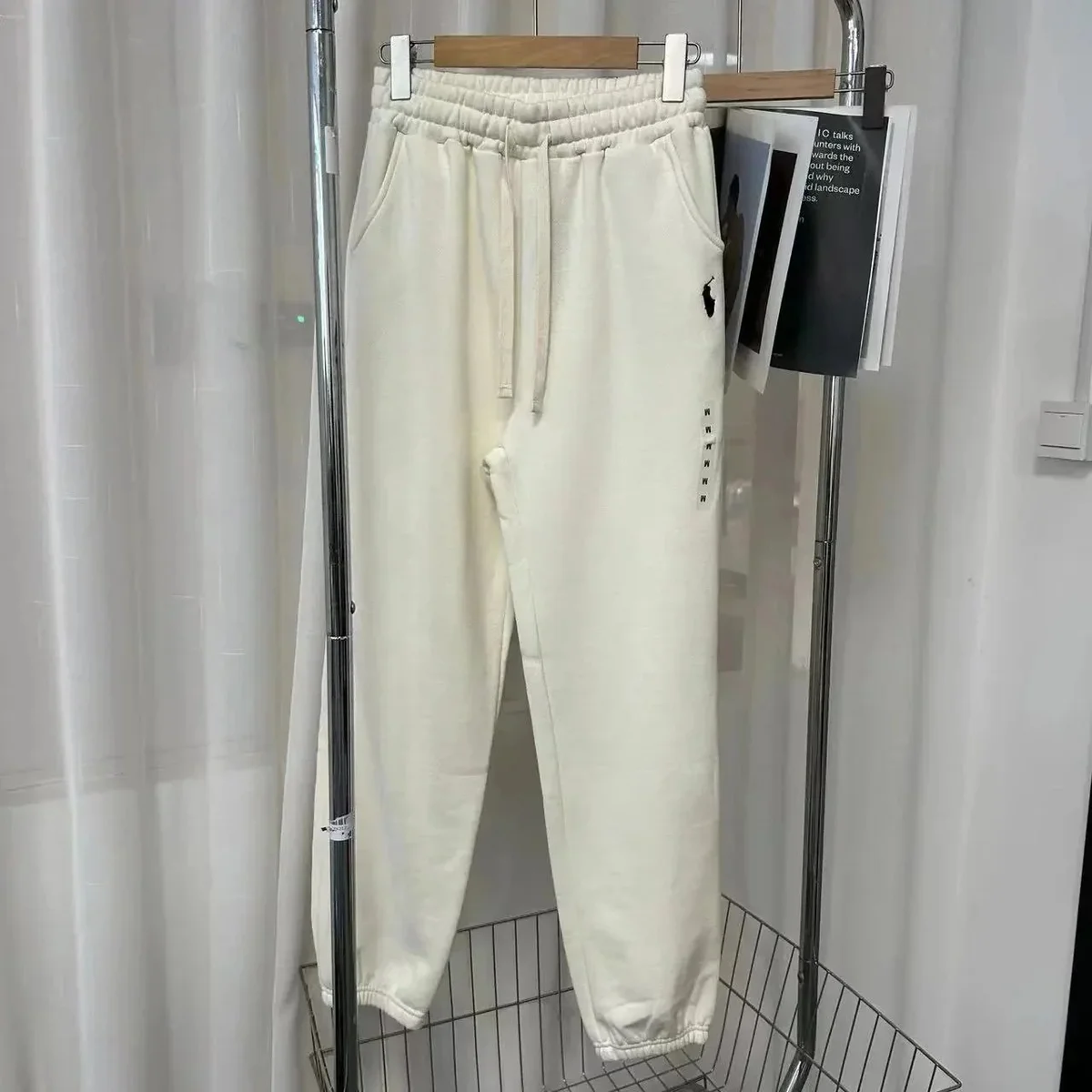 Polo Ralph Lauren Polo Ralph Lauren Big Pony Cream Sweatpants Cream