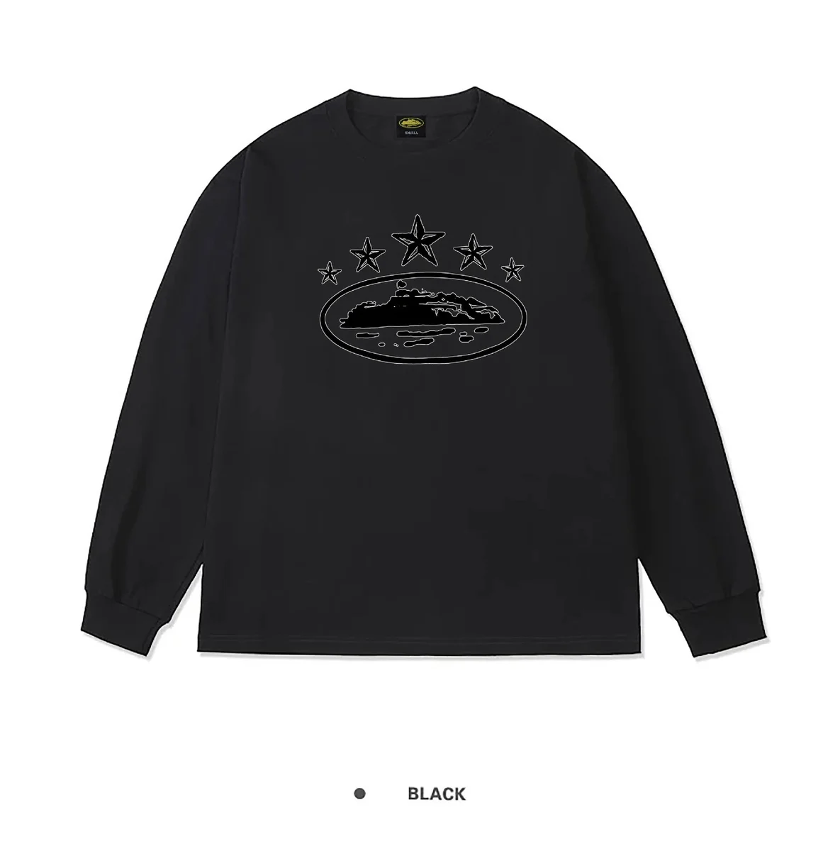 Other Black Island & Stars Long Sleeve T-Shirt Black - 1