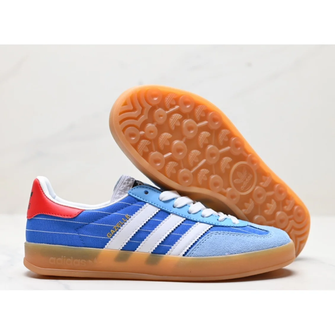 Adidas Adidas Gazelle Blue/Red Sneakers Blue - 1