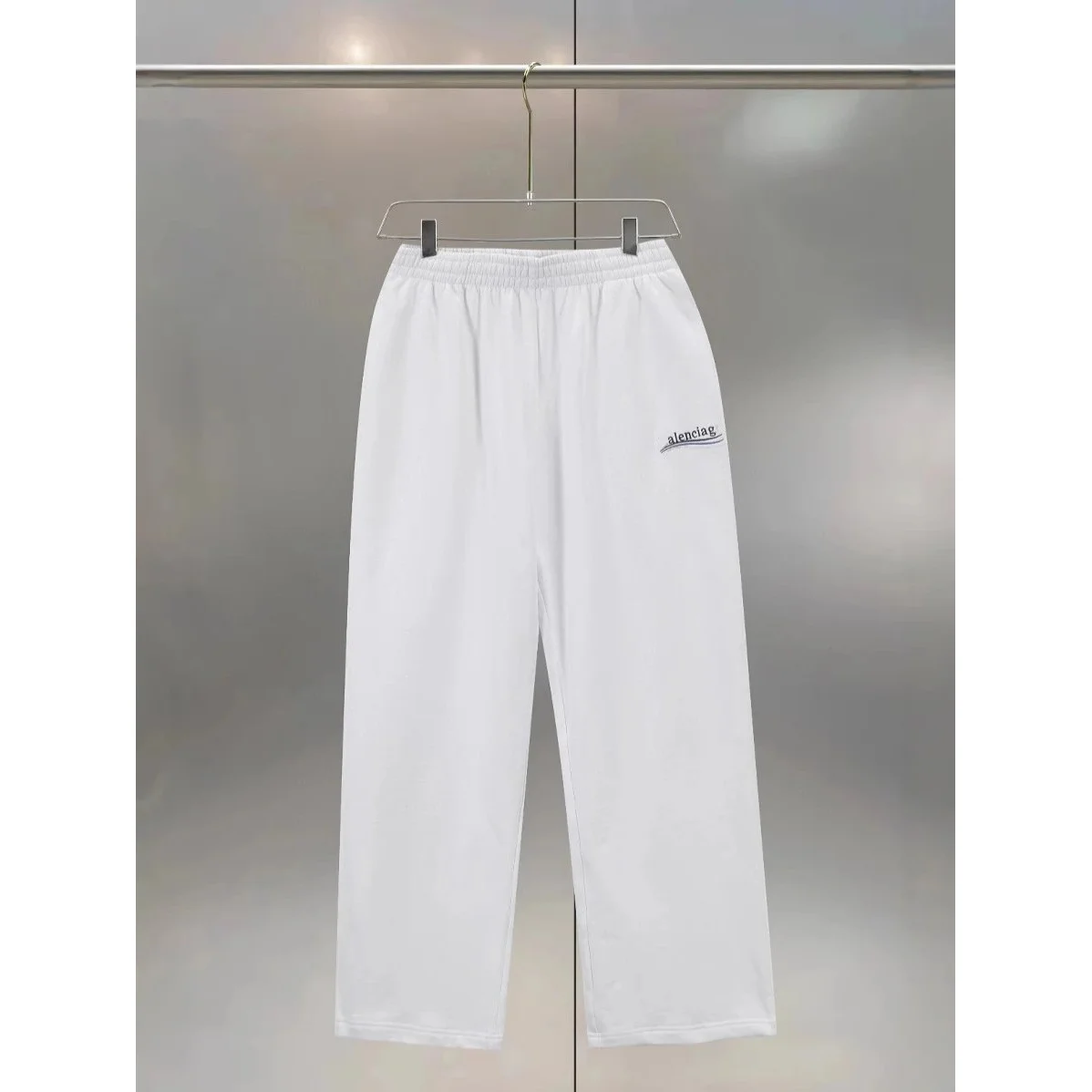 Balenciaga Balenciaga Logo Jogger Pants White White