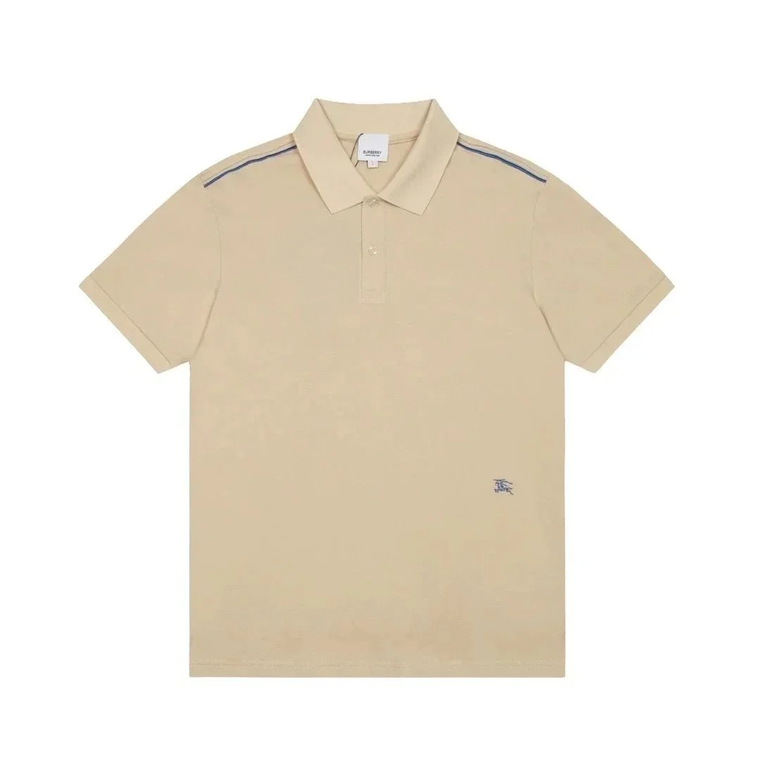 Burberry Burberry Beige/Blue Stripe Polo Shirt Beige - 1