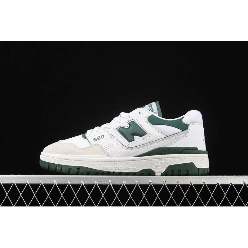 New Balance New Balance 550 White/Green Sneaker White