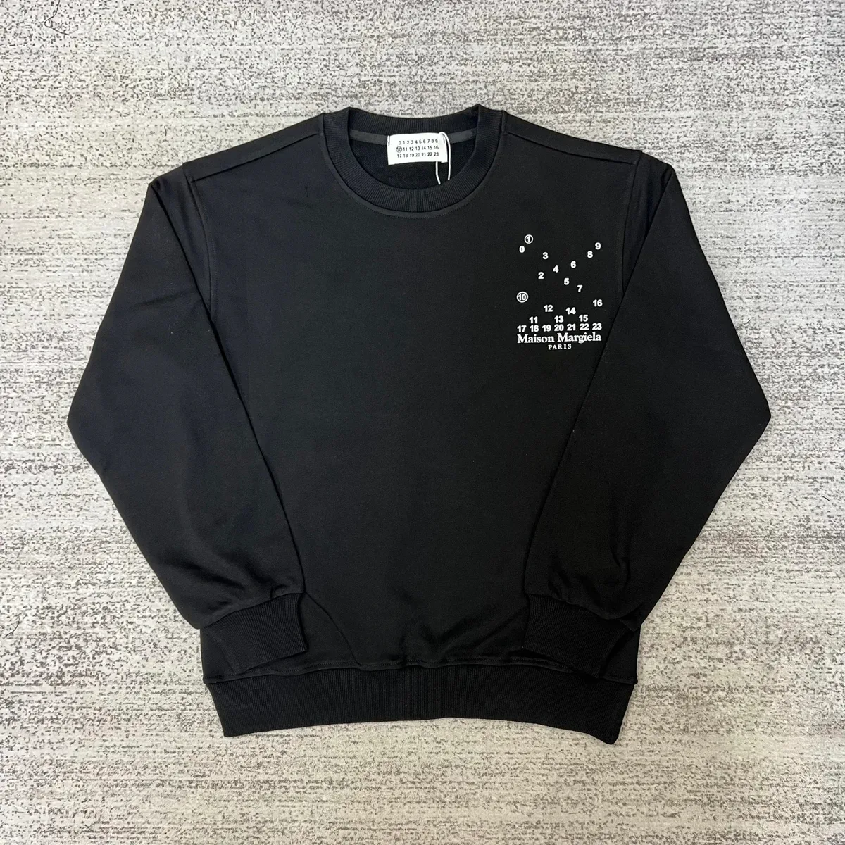 Maison Margiela Maison Margiela Black Tabi Sweatshirt Black - 1