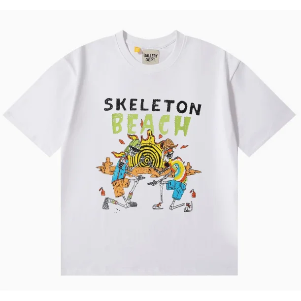Gallery Dept. Gallery Dept. Skeleton Beach White T-Shirt White - 1