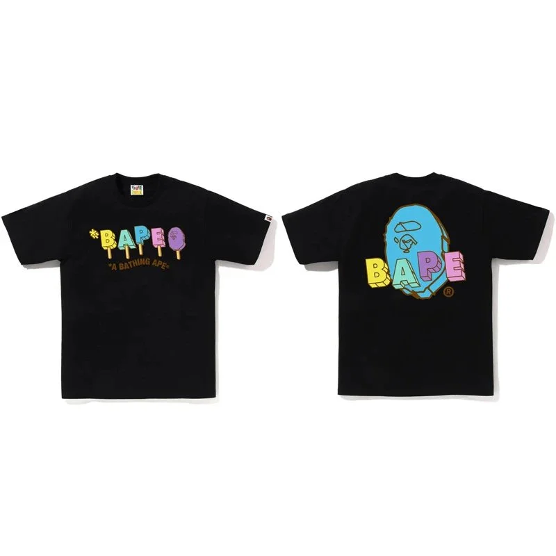 A Bathing Ape A Bathing Ape BAPE STA Black T-Shirt Black - 1