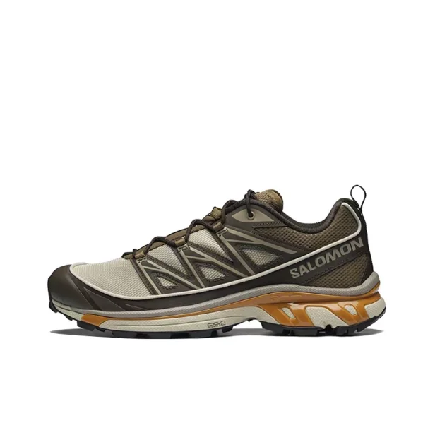 Salomon XT-6 Feather Gray Trail Running Sneakers