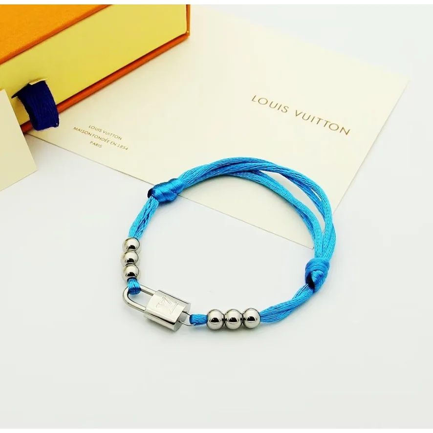 Louis Vuitton Louis Vuitton Lockme Cobalt Blue Bracelet Blue