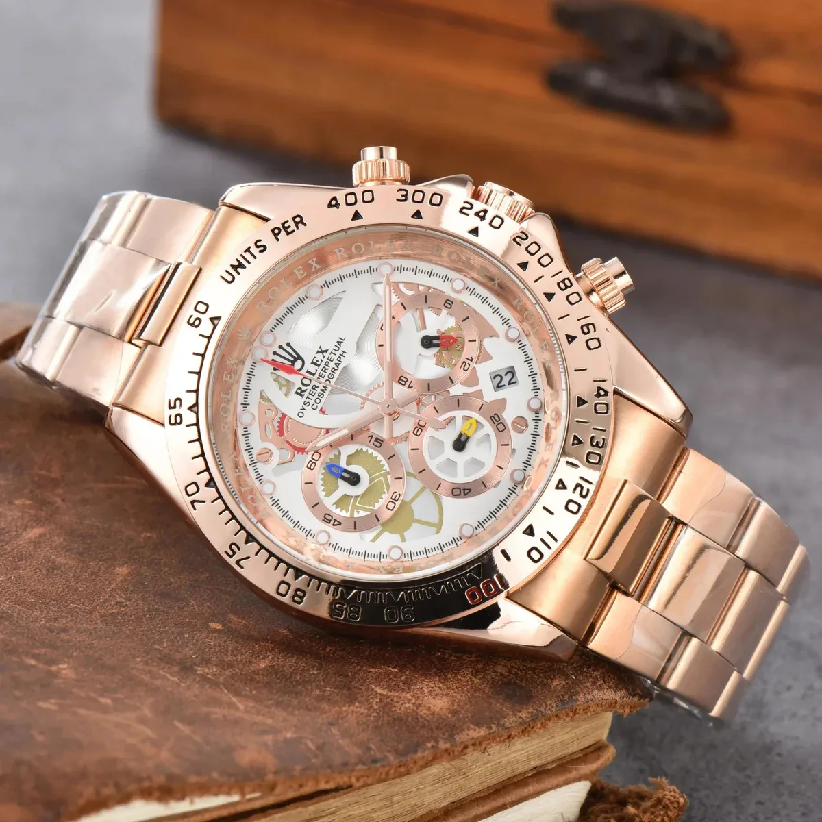 Rolex Rolex Daytona Cosmograph White Rose Gold Watch Gold - 1