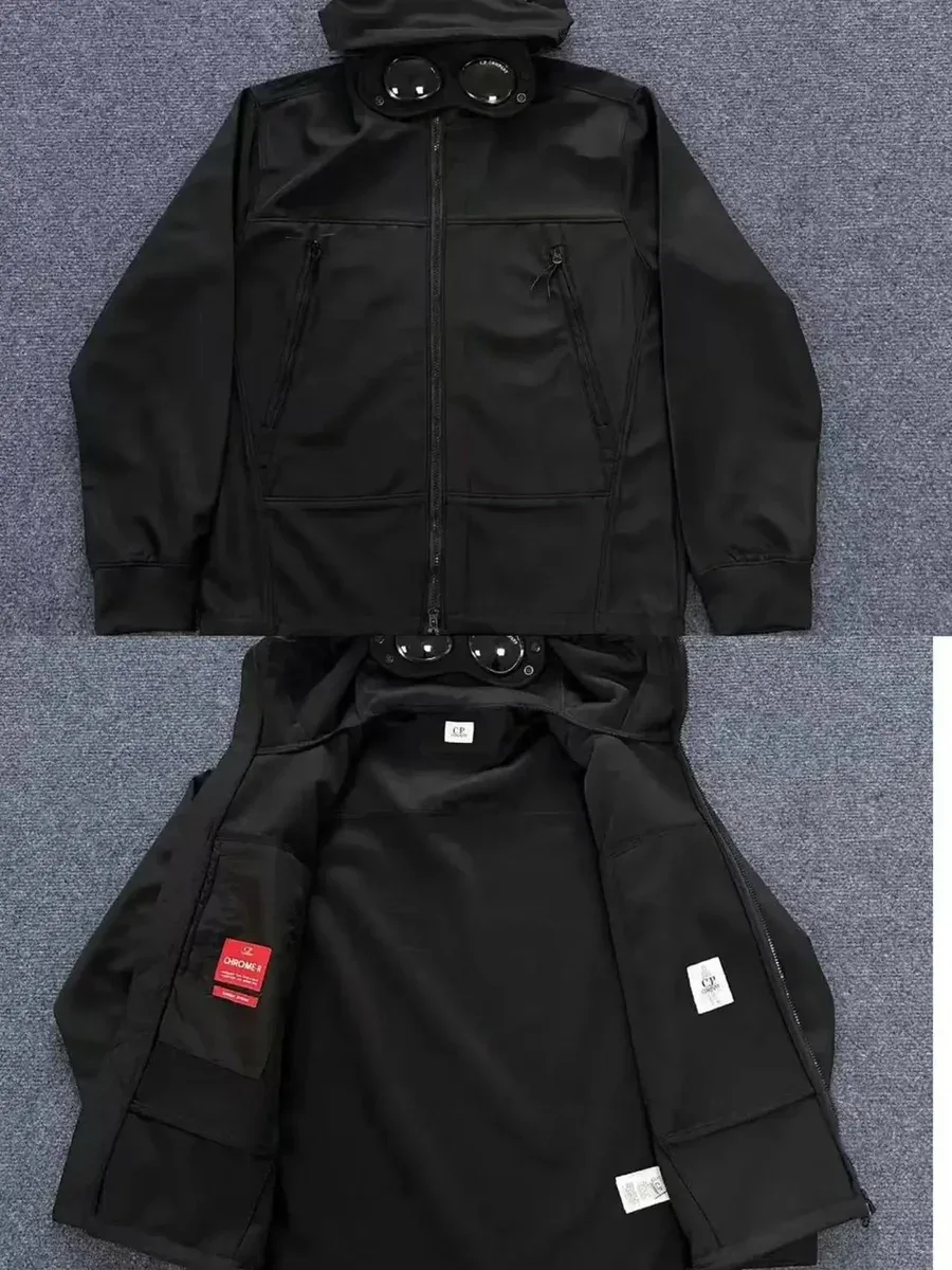 Chrome Hearts Chrome Hearts CH Triple Black Tactical Jacket Black