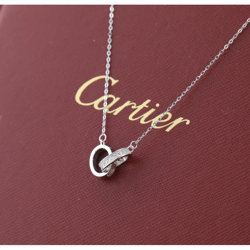 Cartier Cartier Juste un Clou Necklace White Gold Diamond Silver