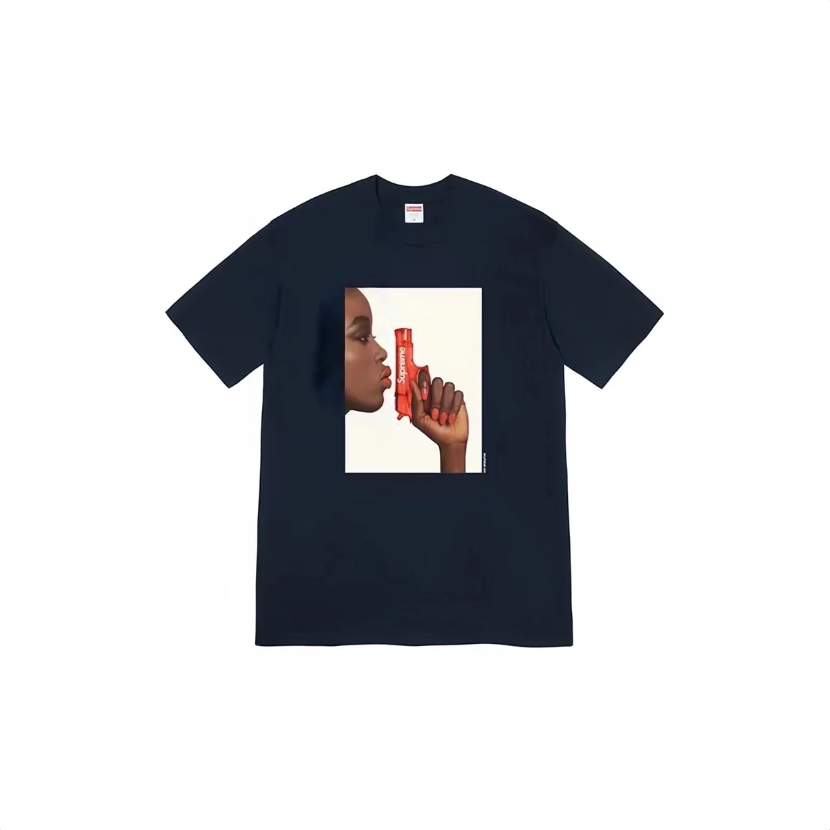 Supreme Supreme Box Logo Navy T-Shirt Navy - 1
