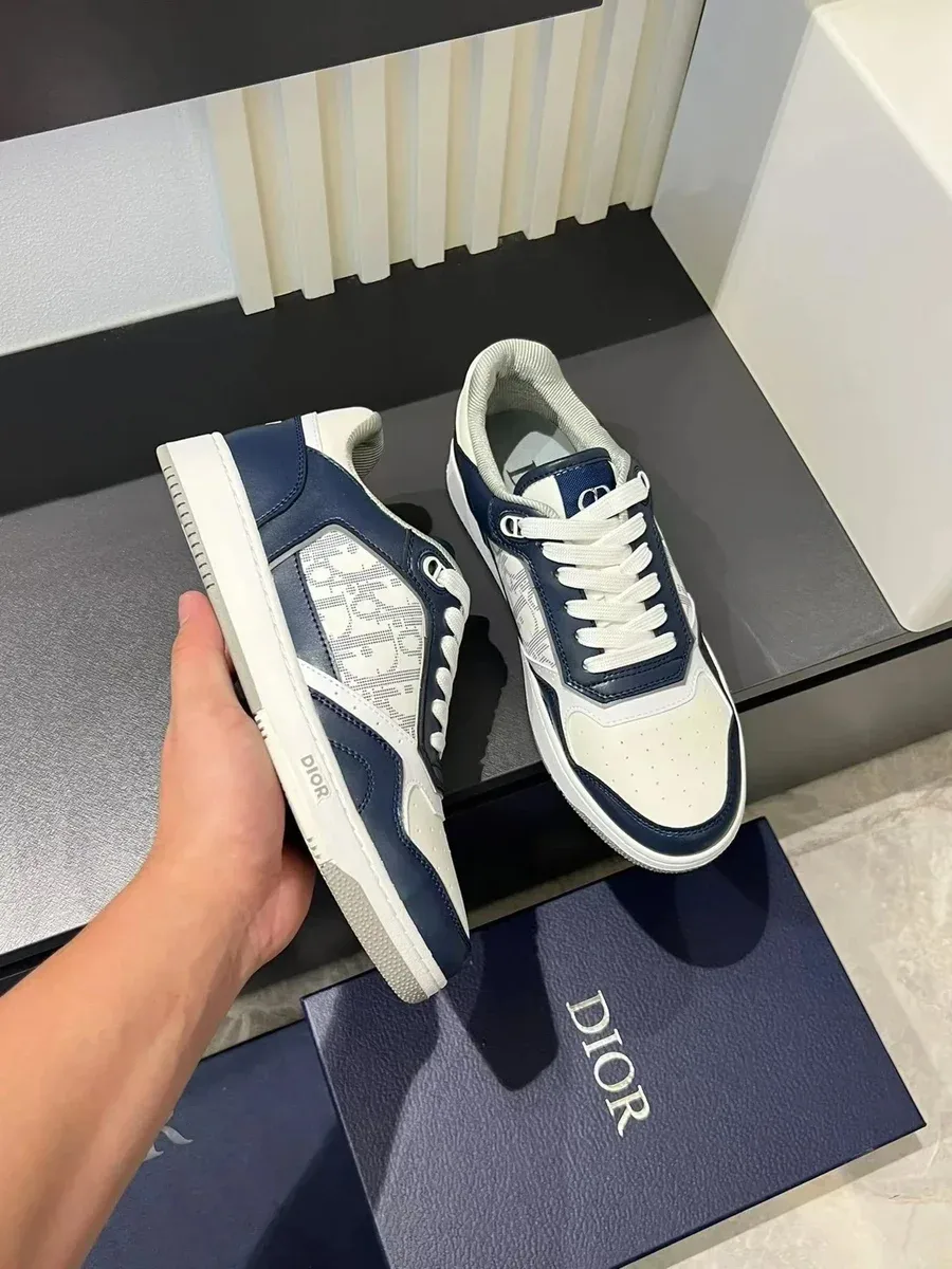 Dior Dior Dior B23 Navy/White Sneakers Navy