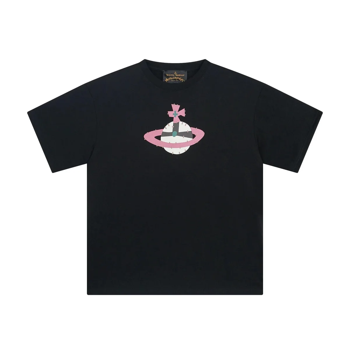Vivienne Westwood Vivienne Westwood Orb Black T-Shirt Black - 1