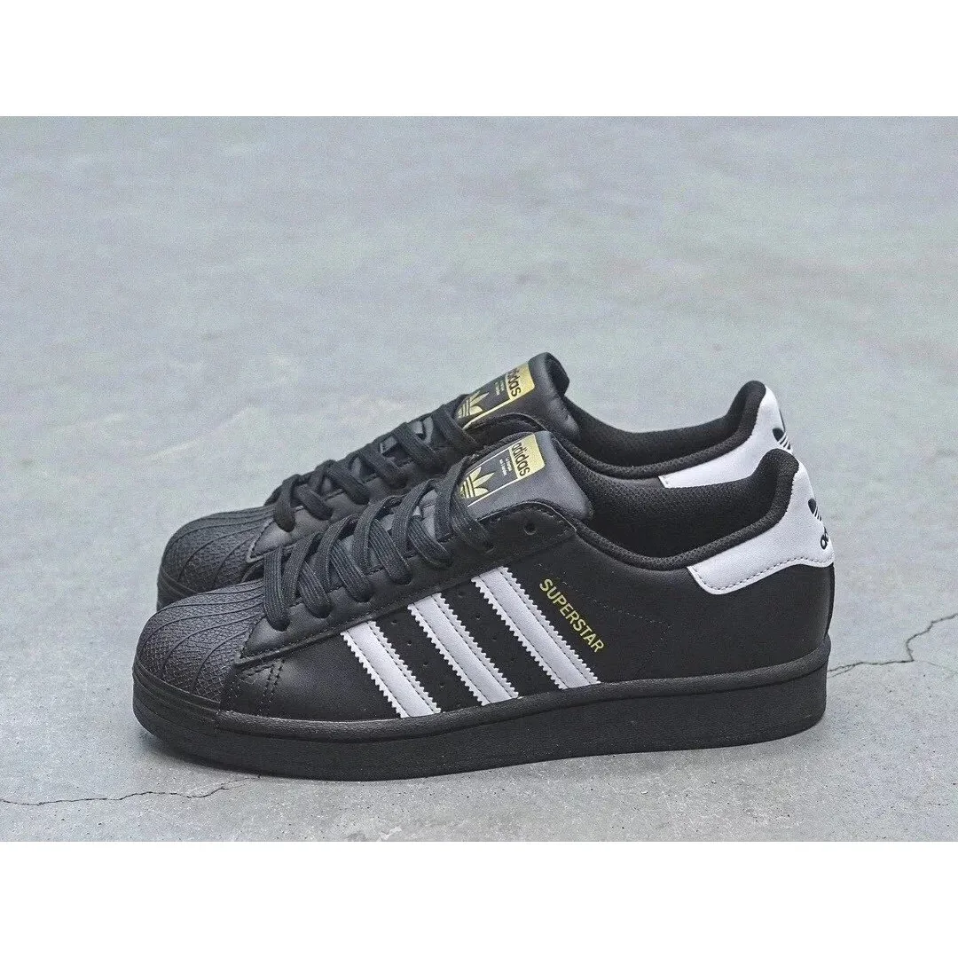 Adidas Adidas Superstar Black/White Sneakers Black - 1