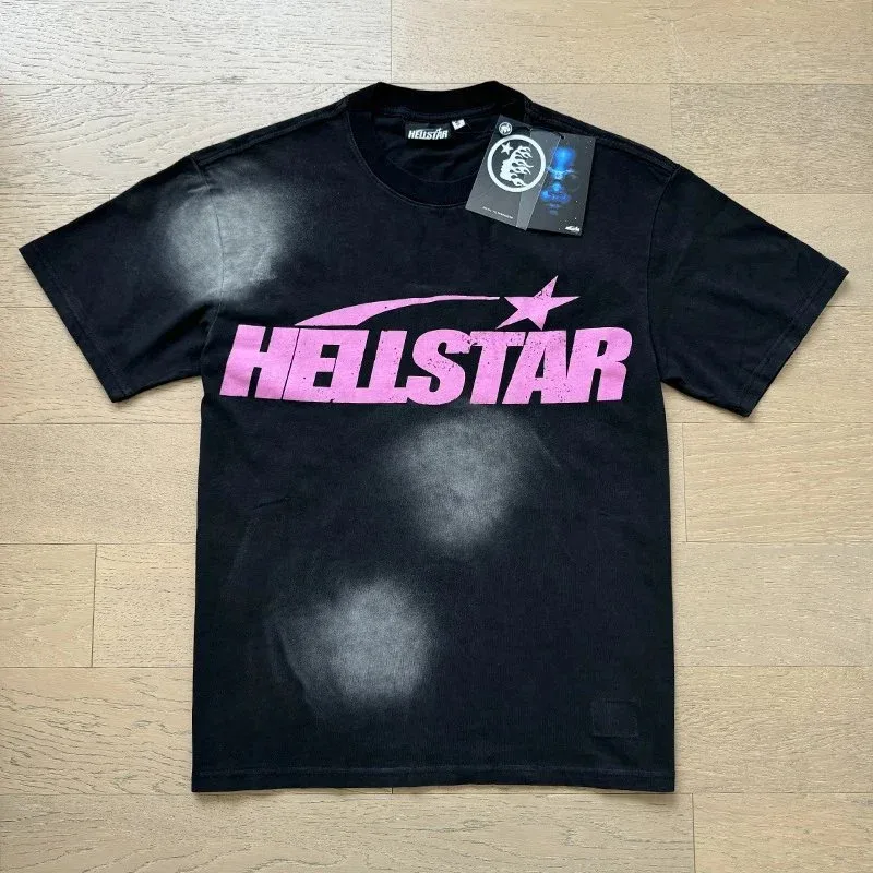 Hellstar Hellstar Studios Washed Black T-Shirt Black - 1