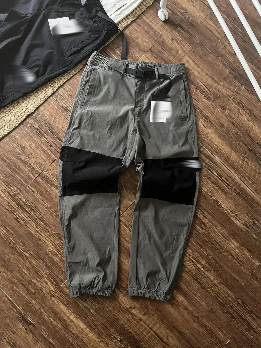 Other Green & Black Color Block Relaxed Fit Trousers Green - 1