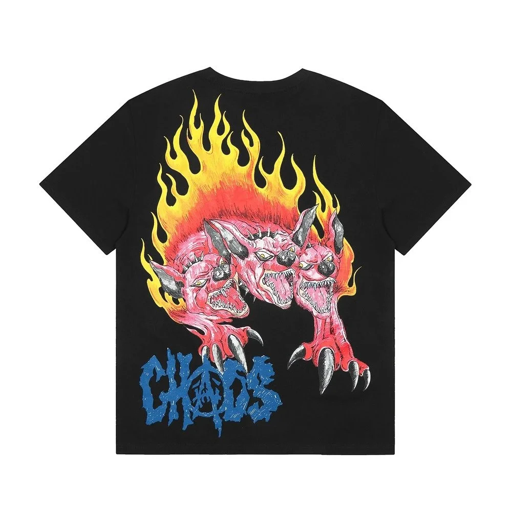 Other Chaos Triple Headed Monster Black T-Shirt Black - 1