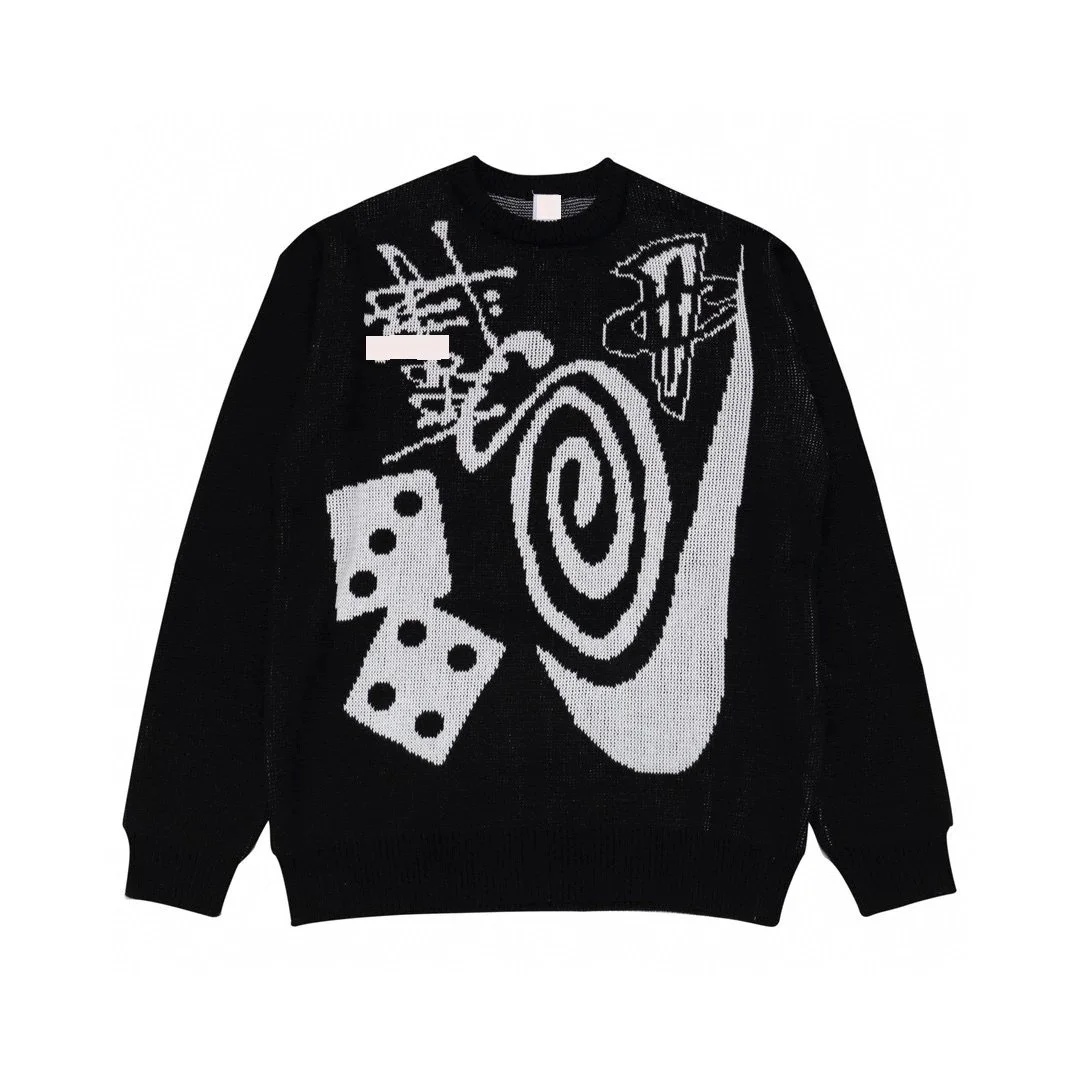 Nike Nike SB Black/White Printed Sweater Black