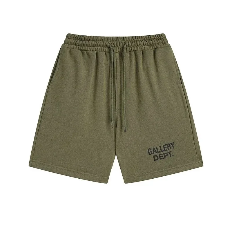 Gallery Dept. Gallery Dept. Olive Green Shorts Green - 1