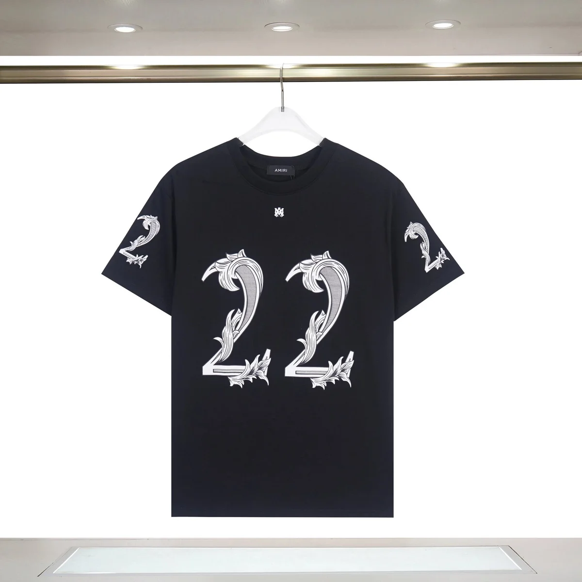 Amiri Amiri 22 Black T-Shirt Black - 1