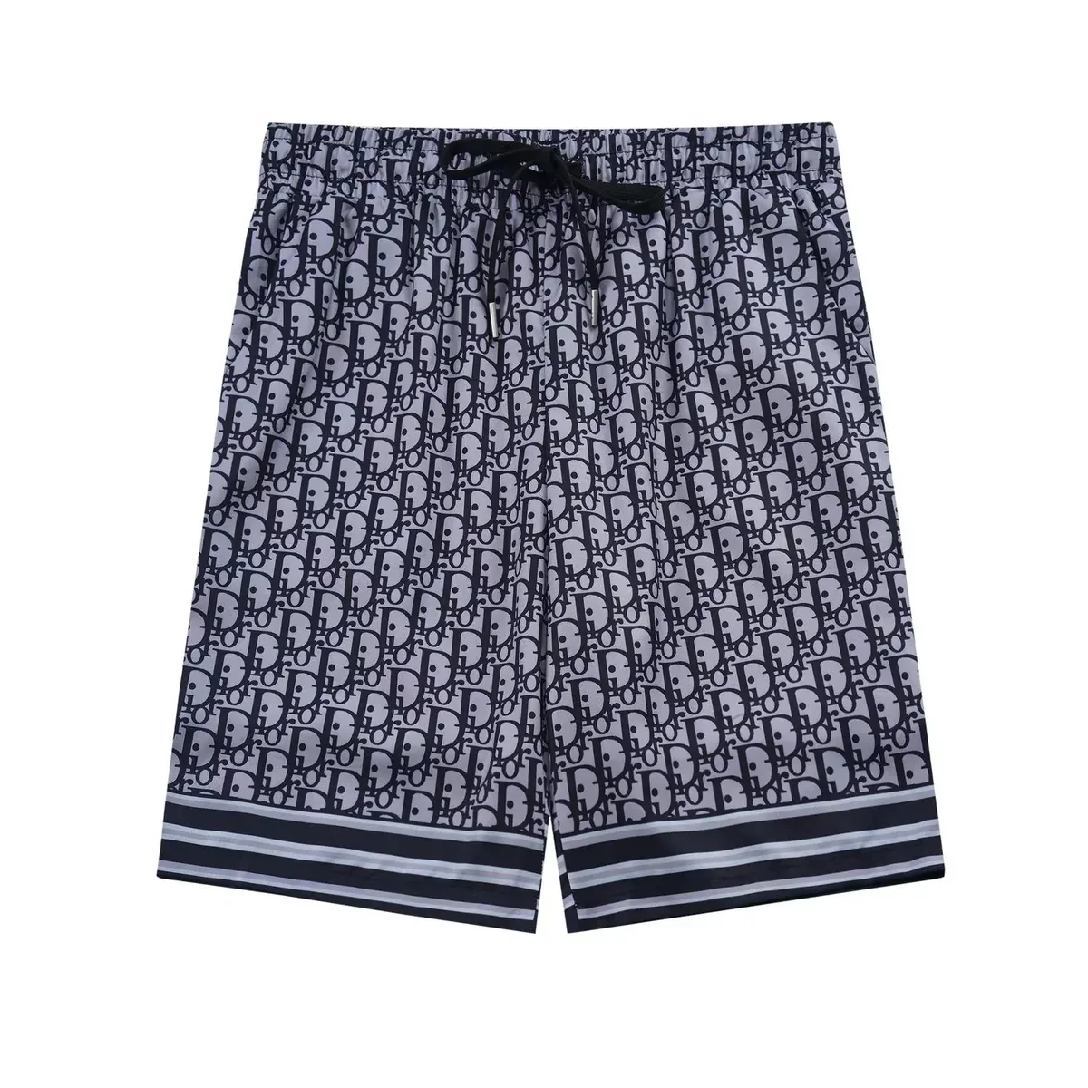 Dior Dior Dior Oblique Light Grey/Black Monogram Shorts Grey