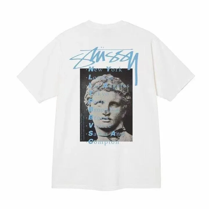 Stussy Stussy International White David T-Shirt White