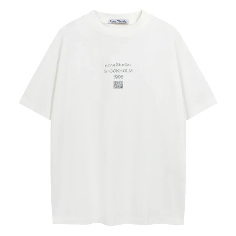 Acne Studios Acne Studios White Stockholm 1996 T-Shirt White - 1