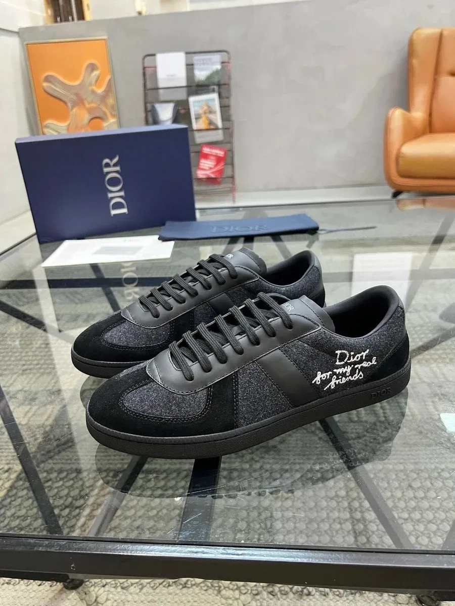 Dior Dior Air Force 1 For My Real Friends Sneakers Black