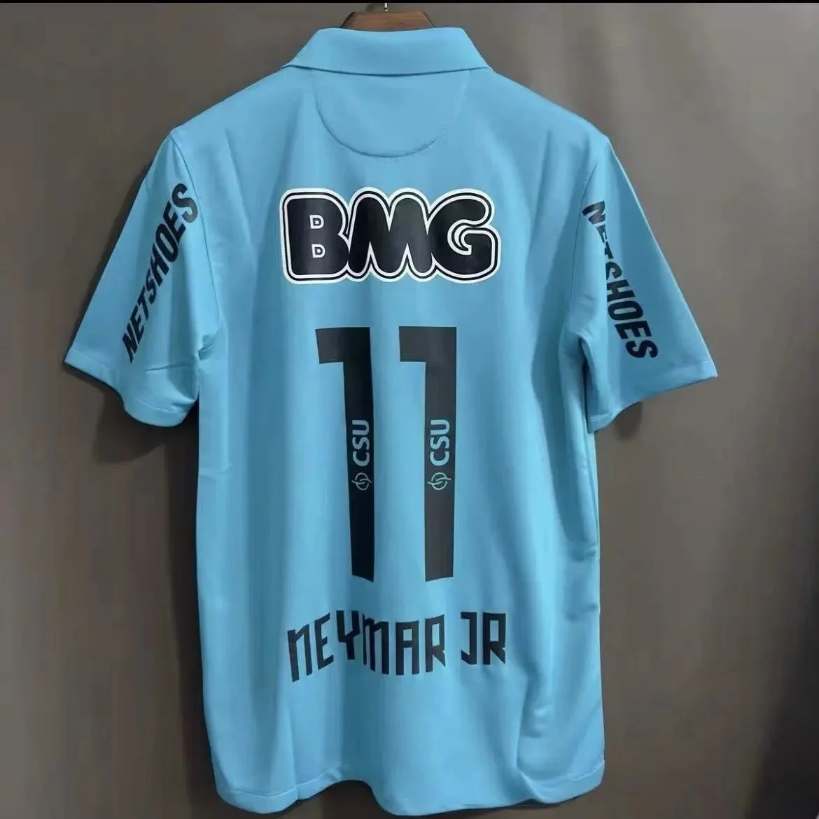 Other Santos Away Blue 11 Neymar Jr. Jersey Blue - 1