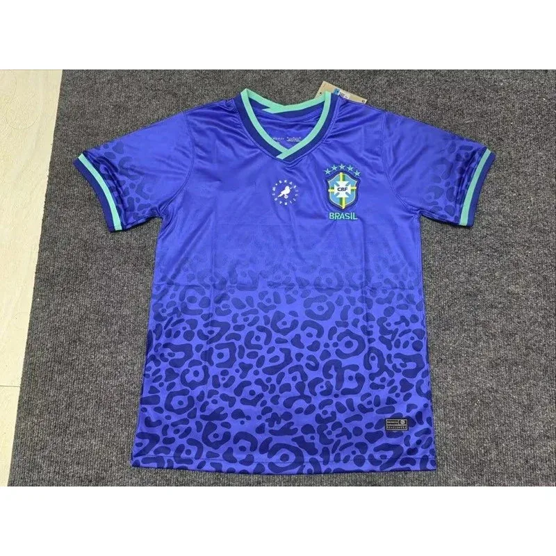 Other Brazil National Team Jersey 2324 Brazil Blue Special Edition with Bird Blue - 1